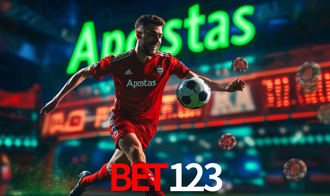 Interface do App bet123